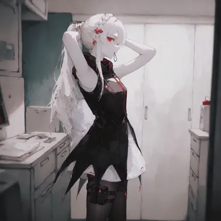 [Pony │ Illustrious] [Arknights] Warfarin [All outfits]