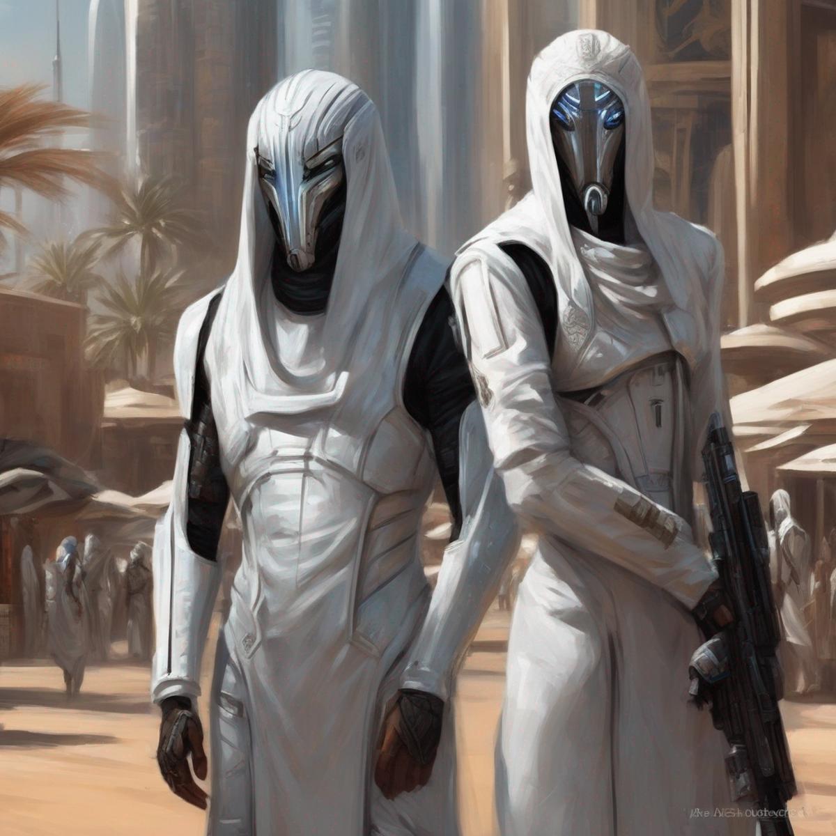 johnslegersart Arab scifi image by johnslegers