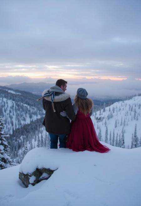 On top of Old Smoky,
All covered with snow,
I lost my true lover,
For courtin' too slow
