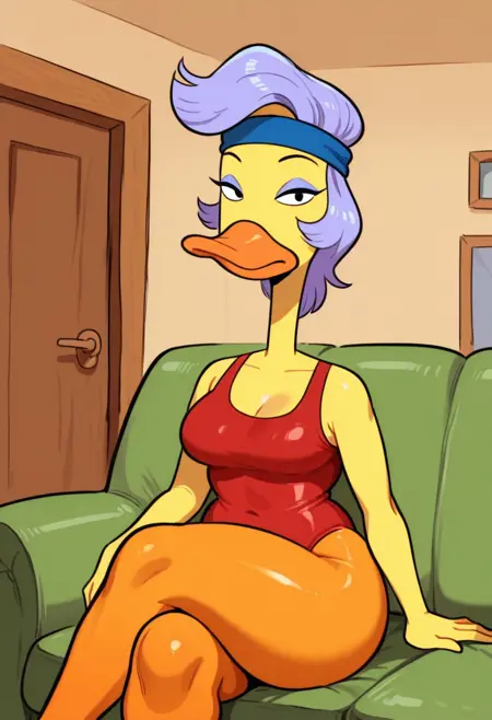Aunt Bernice - Duckman (Illustrious)