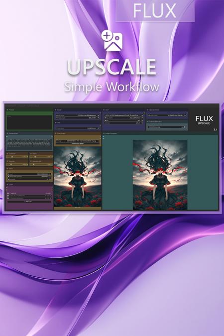 【FLUX】UPSCALE v3.1