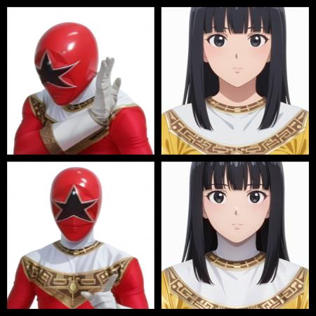 bodysuit with covered neck - Assist LoRA v1