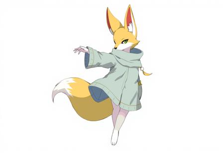 wringing clothes, younger anthro, braixen
