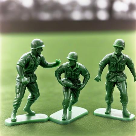 Vintage Green Army Men - Style - SDXL v1.0