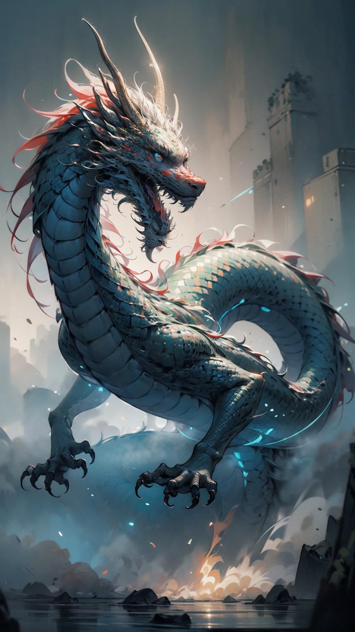 CHINESE DRAGON丨东方有神龙 image by Adamai