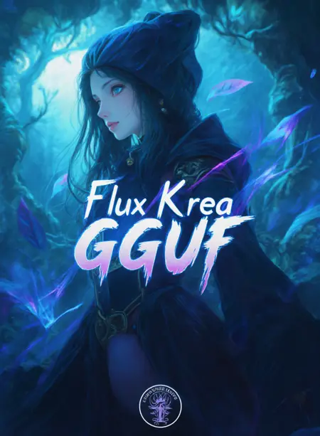 Flux Krea GGUF basic workflow for low-vram GPU