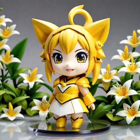 lily pichu, An anime Nendoroid of lily pichu, figurine, detailed product photo