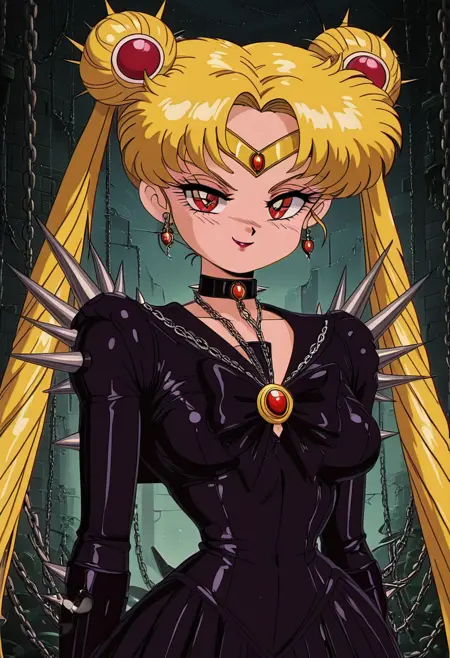 Cruel Moon: Nightmare Moon (Sailor Moon AU) [Illustrious & Pony]
