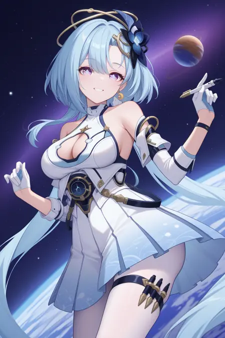 Griseo (Cosmic Expression) グレーシュ | Honkai Impact 3rd [IllustriousXL]