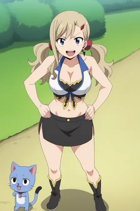 2-in-1: Rebecca Bluegarden + Happy (Edens Zero) - All Outfits!