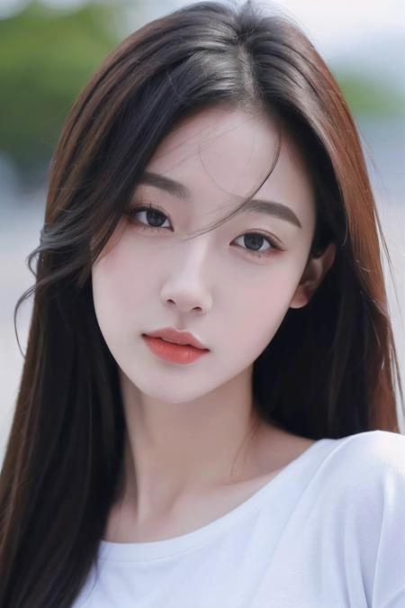 yazhou,(best quality:1.2),ultra highres,high quality,(realistic, photorealistic:1.4),1girl,solo,long hair,black eyes,upper body,(facing_viewer:1.2),looking at viewer,