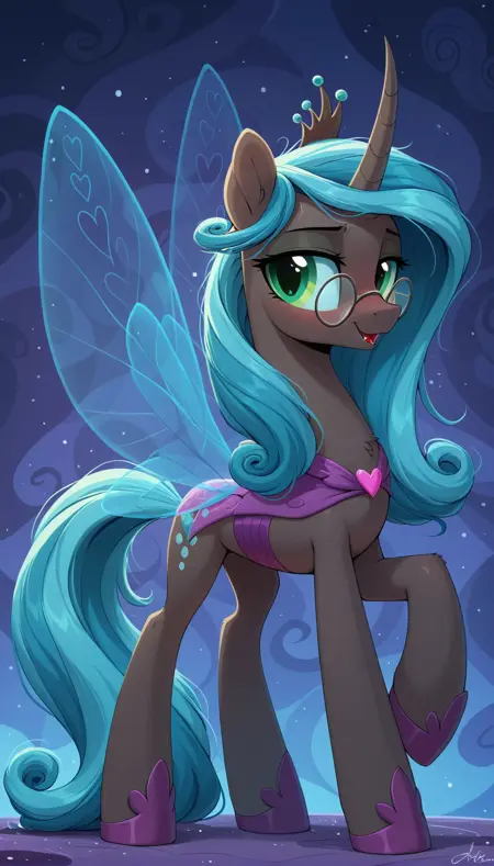 My Little Pony MLP G4:Reversalis (Mirror Universe Queen Chrysalis) Ilustrious