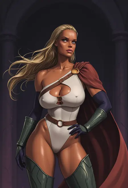Powergirl: Mnogobatko (Illustrious)