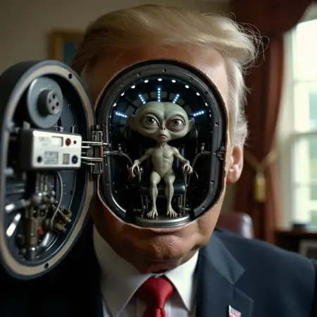 Men In Black I - little alien in head