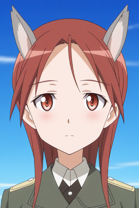 Strike Witches | Minna-Dietlinde Wilcke illustrious (season 2)