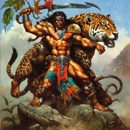 Simon Bisley fantasy art