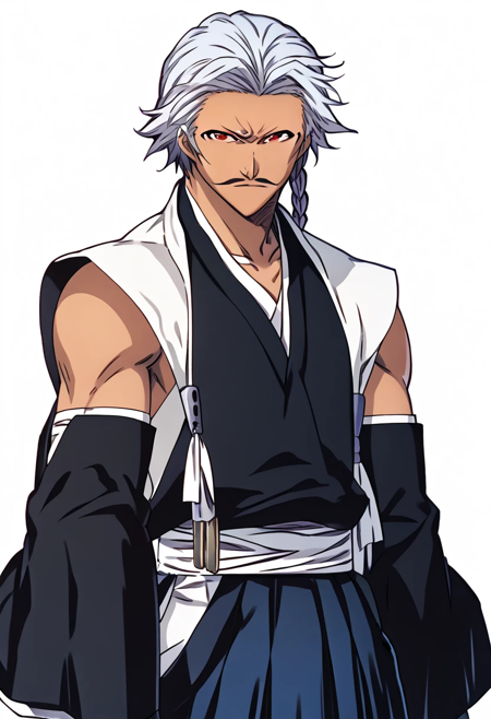 yamamoto shinryosai bleach battle masters male characters Shinigami ao v1.0