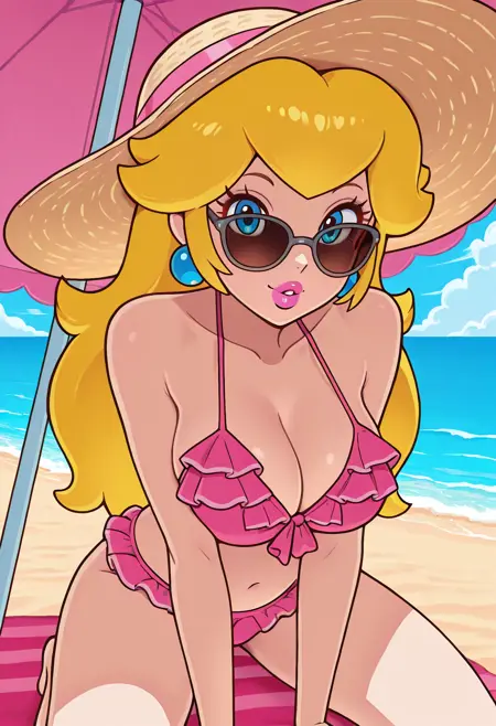 Super Mario style illustrious