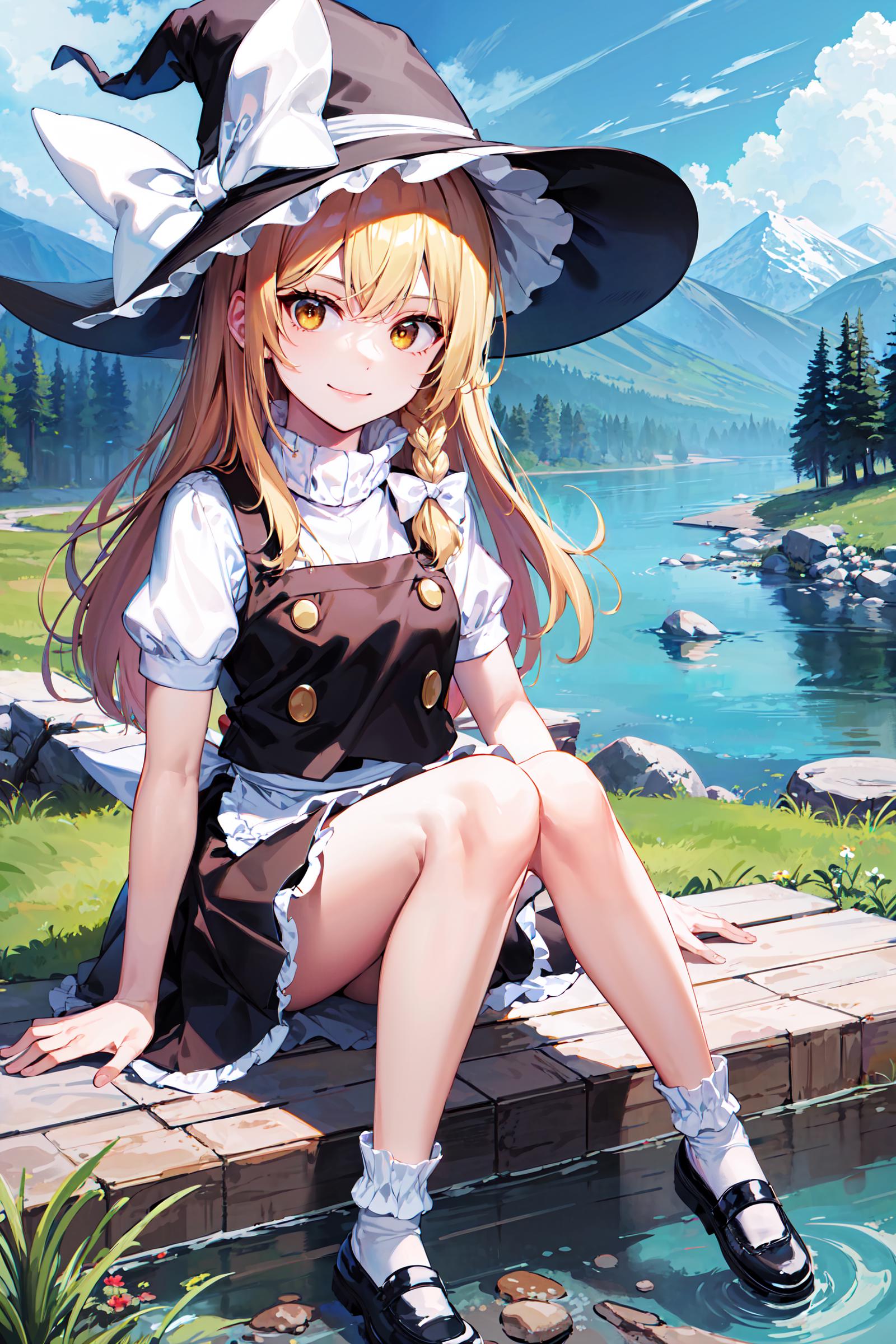 Marisa Kirisame 霧雨 魔理沙 | Touhou Project image by Hoseki