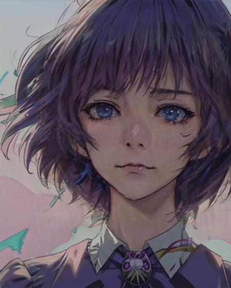 (anime), (illustration), cartoon, detailed, A woman, like the Joker <lora:AlisSelez512New200:0.7> <lora:detail_slider_v4:2>, maximum details