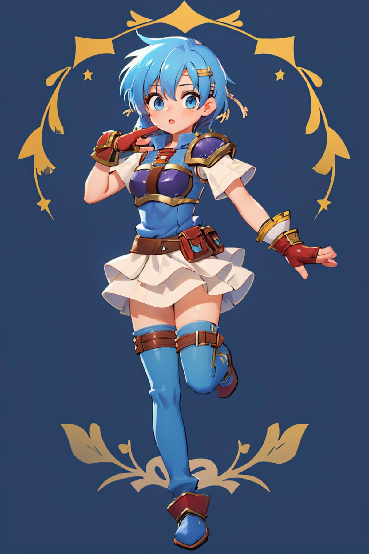 Shanna (Fire Emblem: The Binding Blade) LoRA image by justTNP