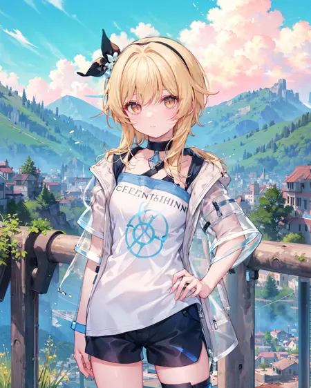 Lumine (Zhangjiajie) (Genshin Impact) 荧 张家界联动