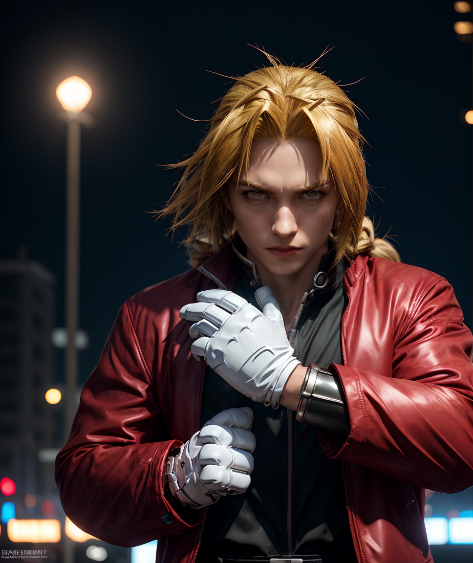 Long White Gloves Red