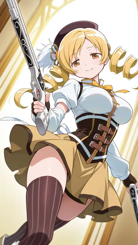 Mami Tomoe (巴 マミ) - Puella Magi Madoka Magica (Illustrious)