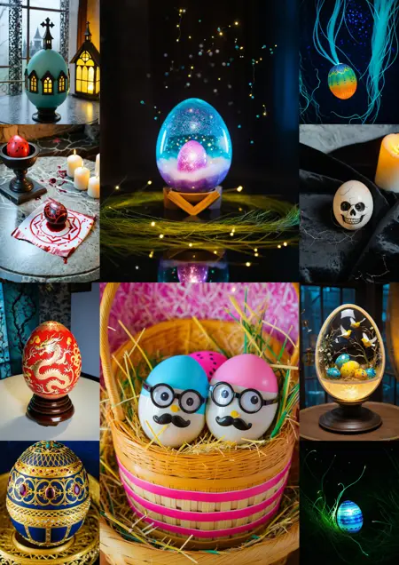 Easter Eggs - [Concept] - SDXL