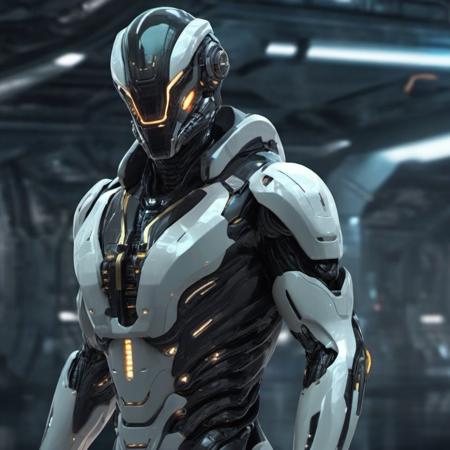 a man in a scifi suit, scifi style wallpaper