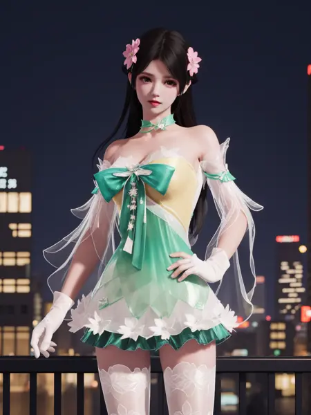 永劫无间_殷紫萍_春雪_Naraka: Bladepoint_Ying Ziping