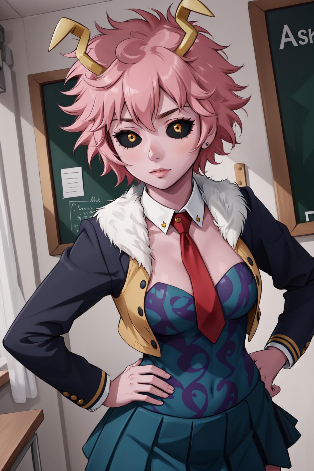 Ashido Mina 芦戸三奈 / My Hero Academia image by PettankoPaizuri