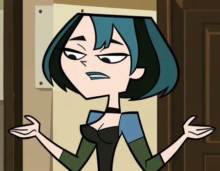 Gwen (Total Drama Island) Illustrious/Pony/Hunyuan