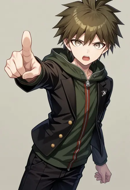 Makoto Naegi - Danganronpa - Pony + Illustrious