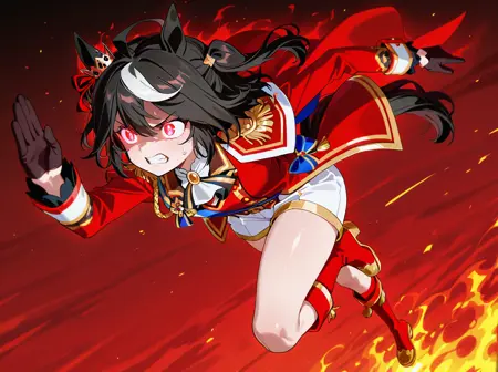 Kitasan Black Anime Style - Uma Musume