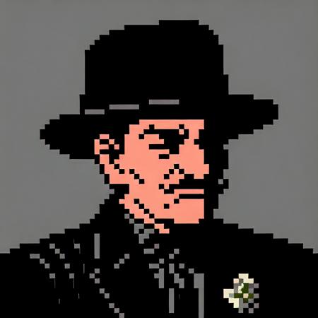 NES - Dick Tracy Mugshots - 1990 Illustrious