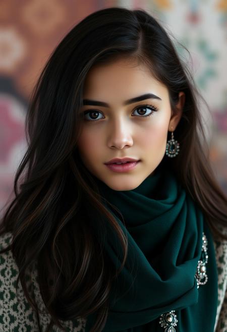 The most beautiful girl of the World. Portrait.