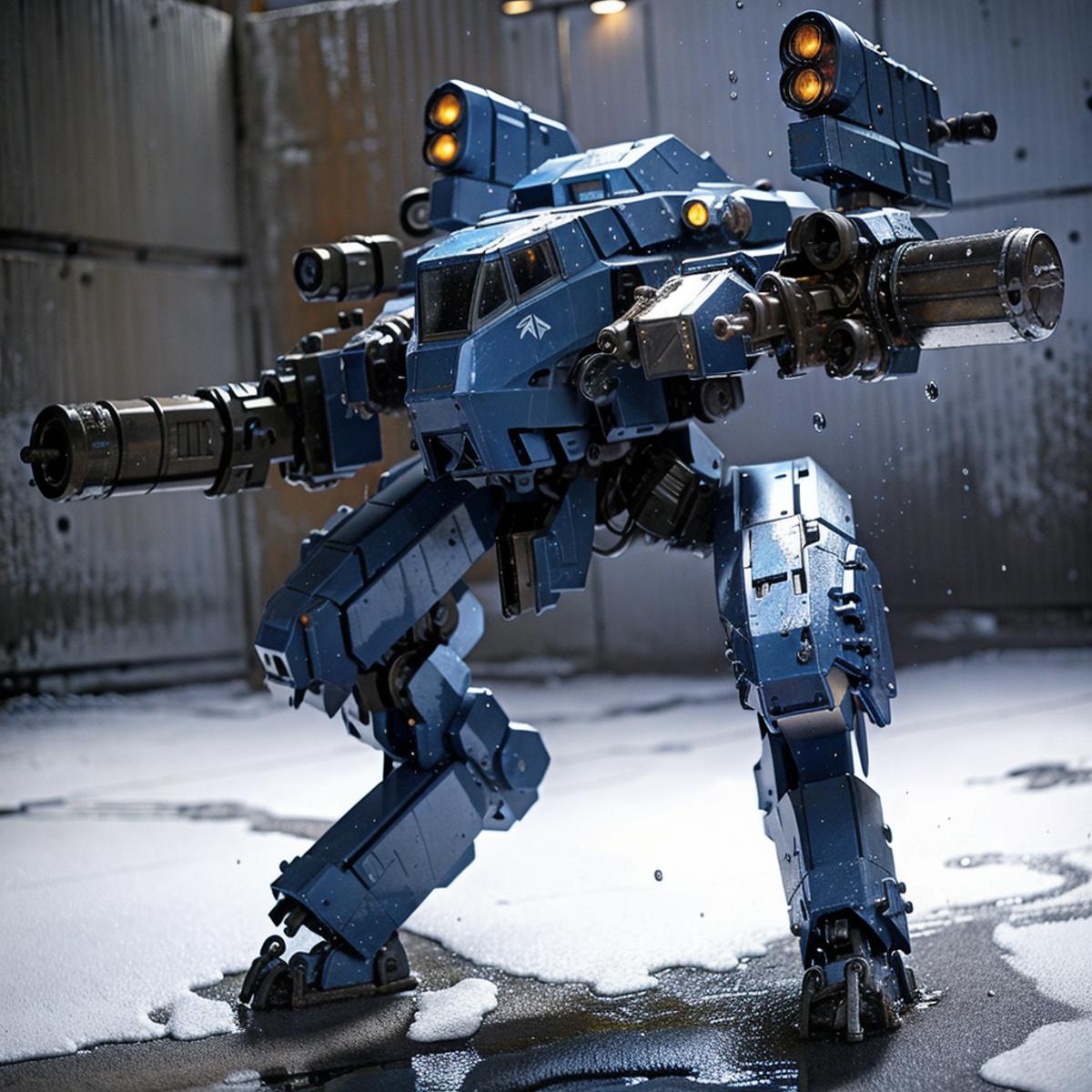 Bipedal Tactical Mecha image by stormriver