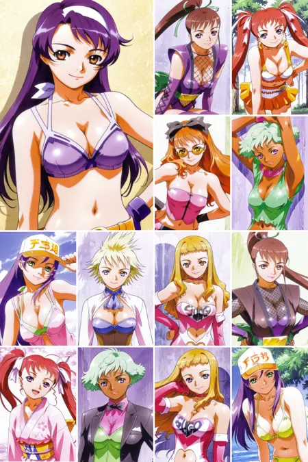 [illustrious XL] 8 in 1，《Road to the Infinity 2》/《新世纪GPX:无限之路2》Hisayuki Hirokazu/久行宏和- Artist Style