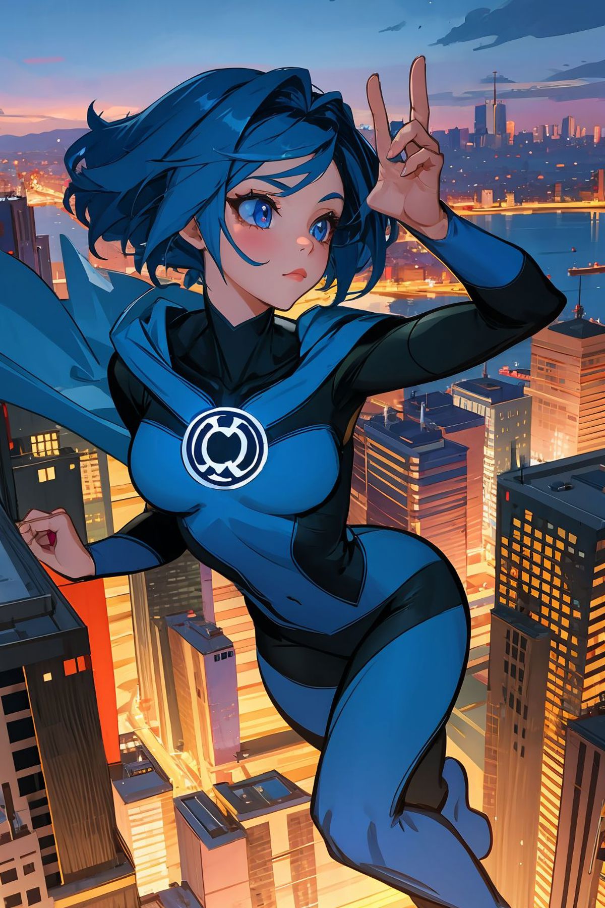 Blue Lantern Costume (DC Comics) image by Montitto
