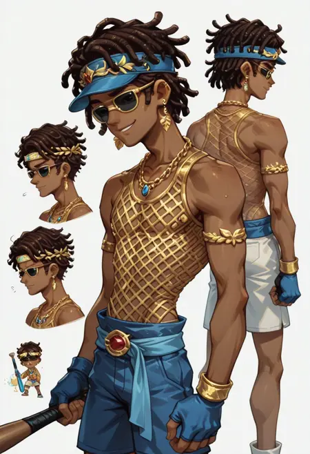 Champion Helmsman (Batter, Ganji Gupta) - Identity V