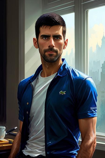 Novak Djokovic (Tennis Player) - Embedding 100k steps 100k steps