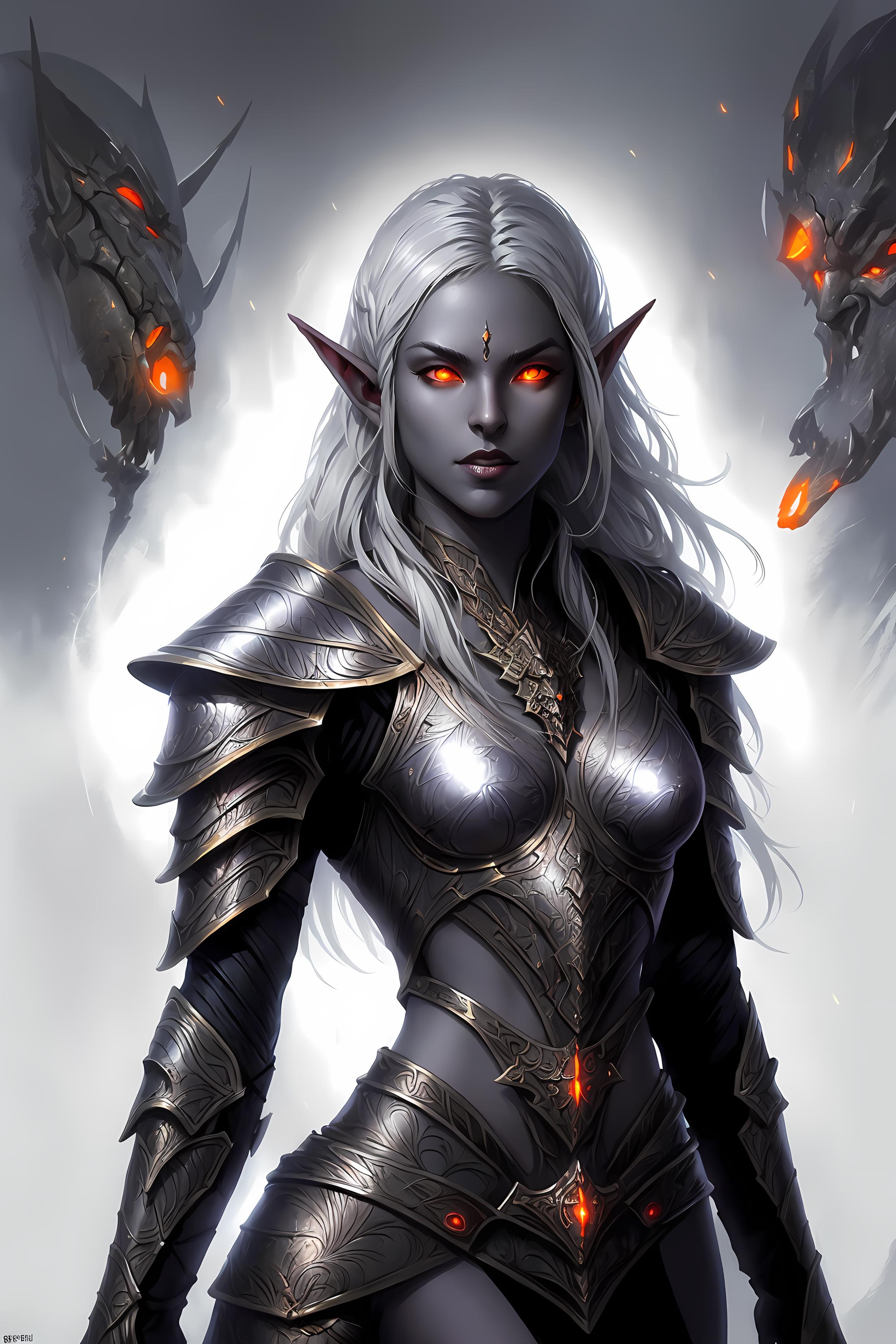 Drow Concept LoRA image by r3b311i0n