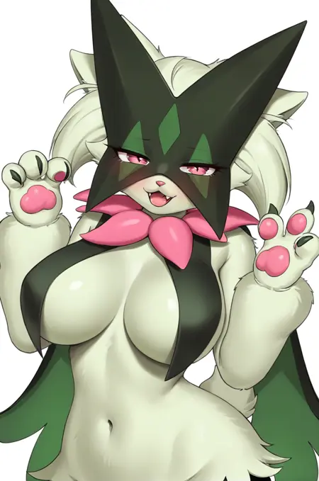 Meowscarada SDXL+PonyXL+Ilustrious (pokemon) - Meowscarada SDXL