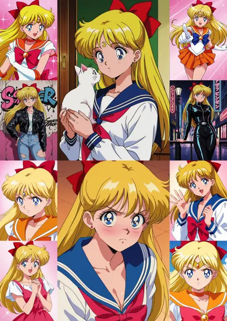 Minako Aino (Sailor Venus) - Retro - [Character] - IllustriousXL