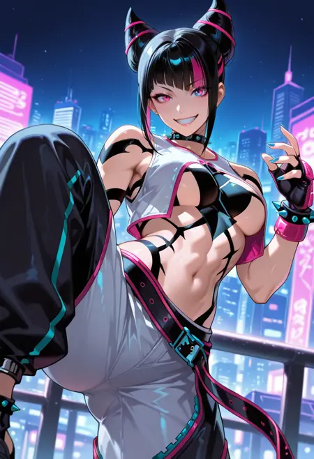 Juri Han - Street Fighter l IllustriousXL (3 Outfits)