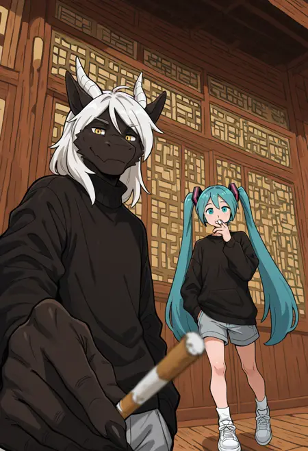 Chinese Man Offering A Cigarette & Wana a cig? | meme Concept & Draw over