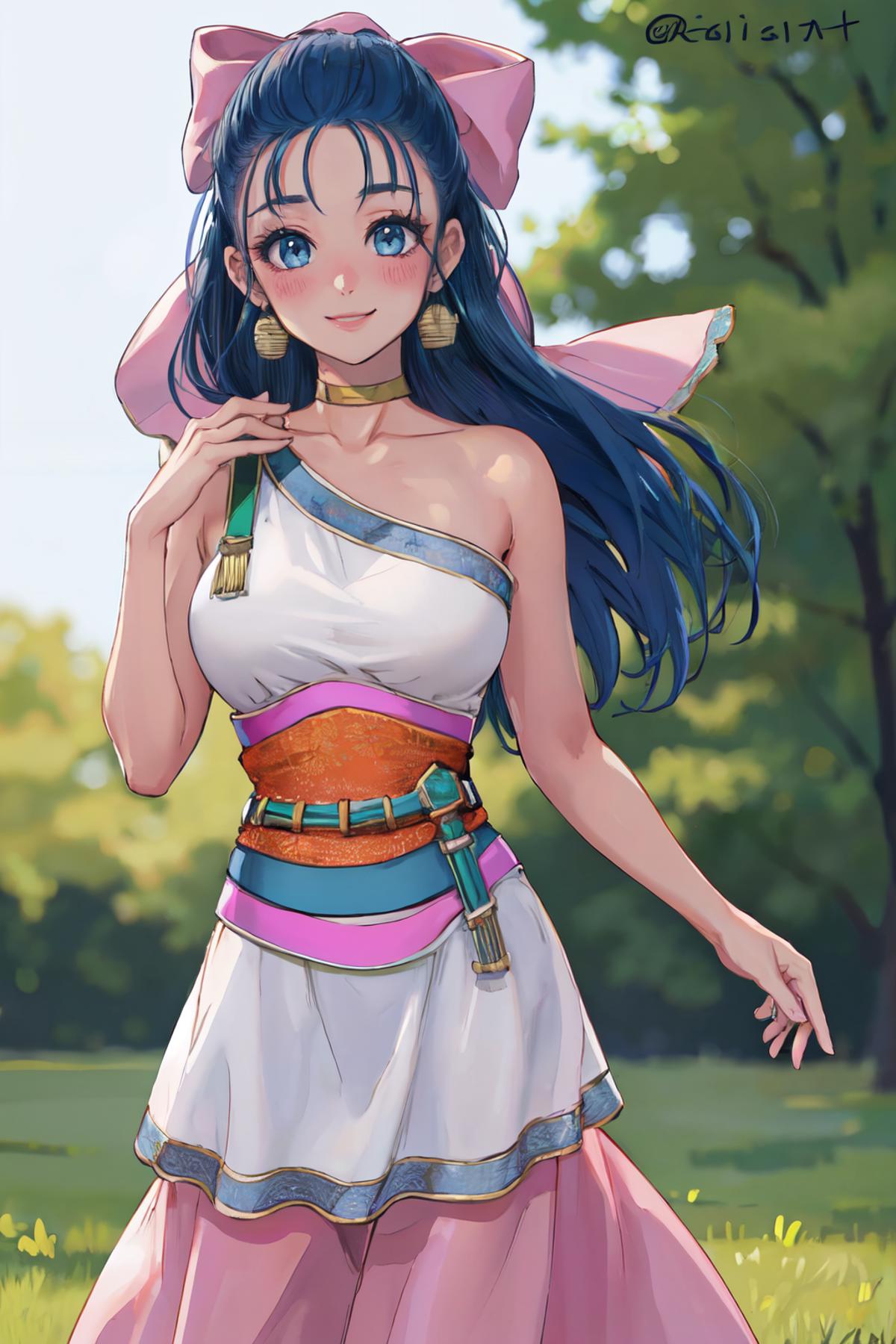 Nera Briscoletti/Flora (Dragon Quest V: Hand of the Heavenly Bride) LoRA image by kokurine