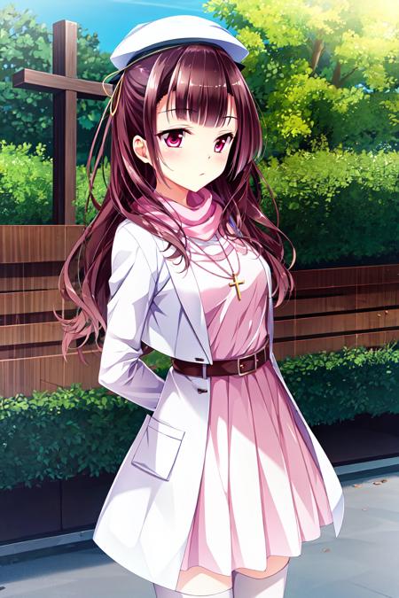 golmari, ichijouji toko, 1girl, solo, brown hair, long hair, purple eyes,red eyes, golmari, amaya rei, 1girl, solo, blue eyes, long hair, two side up, pink hair,blonde hair, hairband,  golmari, tange kasumi, 1girl, solo, brown hair, short hair,hair ornament,green eyes,aqua eyes,two side up,hair bobbles, golmari, kasugano yukariko, 1girl, solo,  blonde hair, long hair, hair ornament,hairclip, green eyes, golmari, shimakage ruri, 1girl, solo, black hair, bangs, brown eyes,ponytail, long hair,sidelocks,hair ornament,hair scrunchie,  golmari, marika von wittelsbach, 1girl, solo, long hair,very long hair,red eyes, blue hair, red eyes,purple hair,hair ribbon,hair bow,