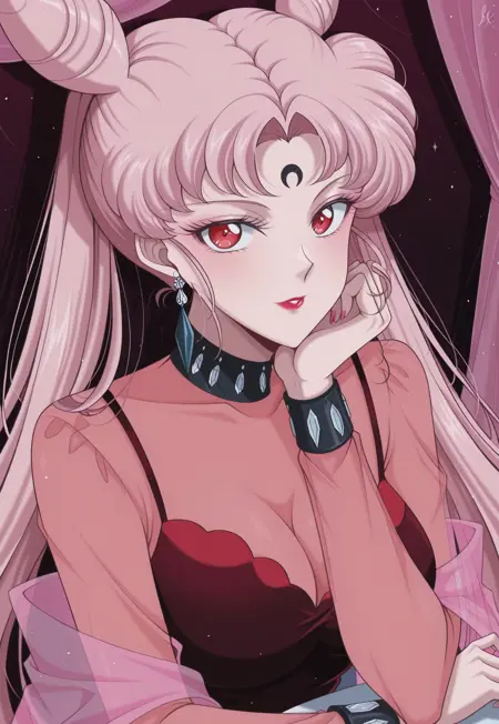 Black Lady / Sailor Moon Crystal / Illustrious